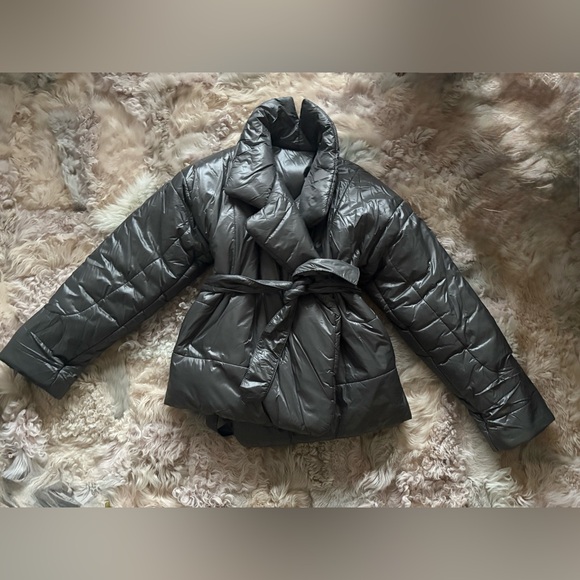 Norma Kamali Short Sleeping Bag Coat - Picture 1 of 3